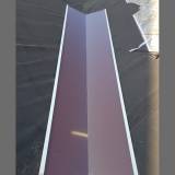 Vápa takaró acél lemez zsindelyhez, barna